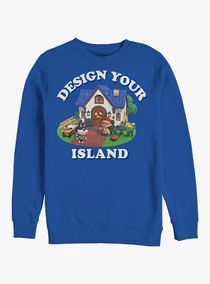 Animal Crossing Design Your Island Sweatshirt