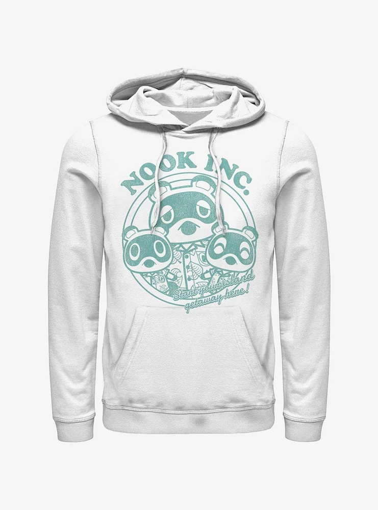 Animal Crossing Nook Inc. Getaway Hoodie