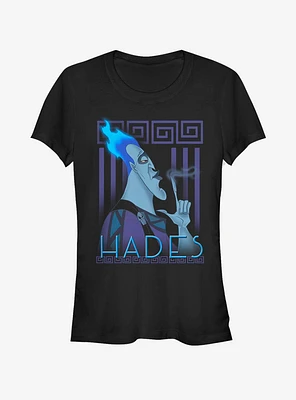 Disney Hercules Hades Finger Smoke Girls T-Shirt