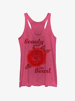 Disney Beauty And The Beast Rose Girls Tank