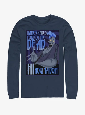 Disney Hercules Names Hades Long-Sleeve T-Shirt