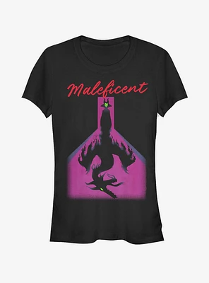 Disney Sleeping Beauty Maleficent Dark Dichotomy Girls T-Shirt