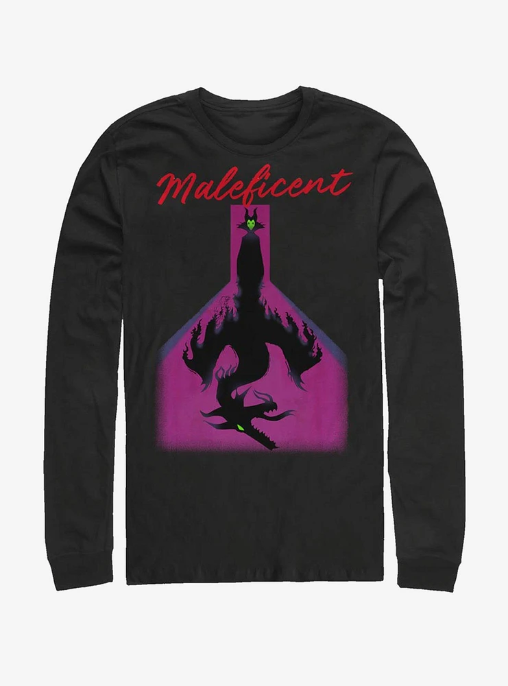 Disney Sleeping Beauty Maleficent Dark Dichotomy Long-Sleeve T-Shirt