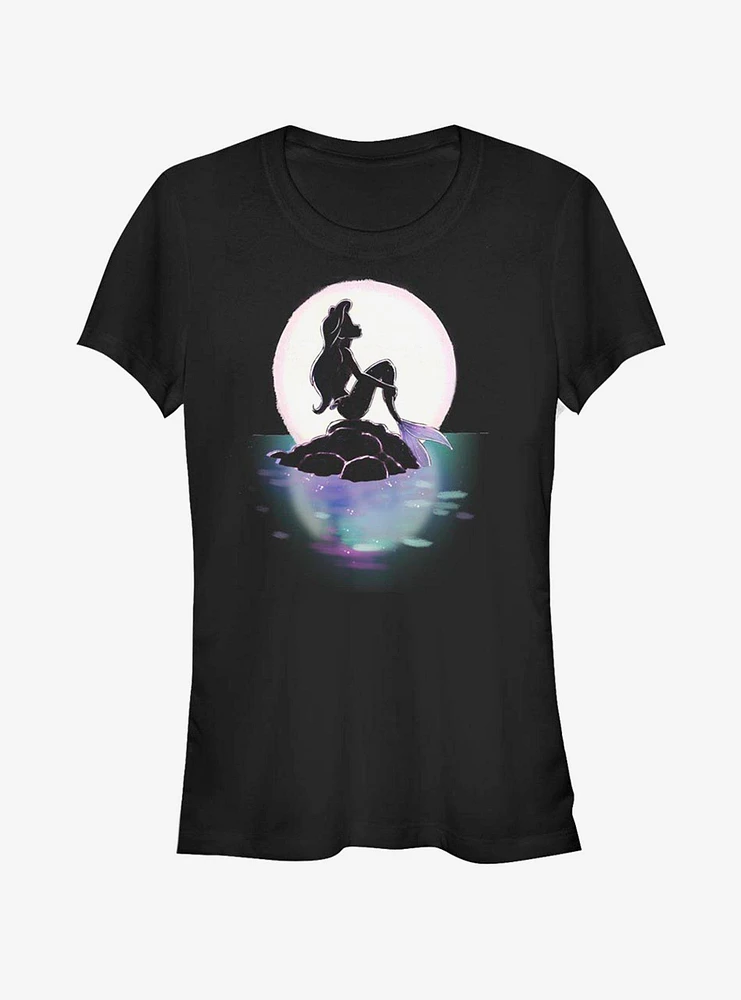 Disney The Little Mermaid Sunset Ariel Girls T-Shirt