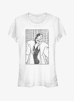 Disney Villains Cruella De Vil Girls T-Shirt