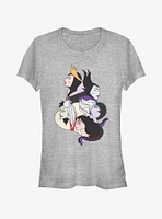 Disney Villains Wicked Profile Girls T-Shirt