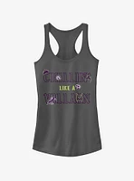 Disney Villains Chillin Villain Patches Girls Tank