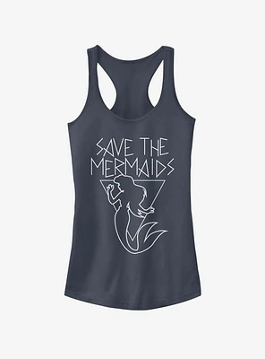 Disney The Little Mermaid Save Mermaids Girls Tank