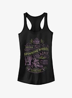 Disney Villains Maleficent Spinning Wheel Girls Tank