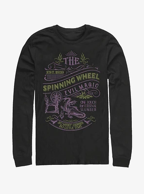 Disney Villains Maleficent Spinning Wheel Long-Sleeve T-Shirt