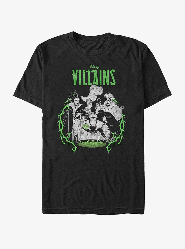 Disney Villains Villain Lockup T-Shirt