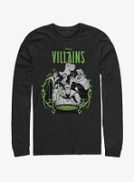 Disney Villains Villain Lockup Long-Sleeve T-Shirt