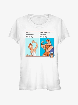 Disney Hercules Herc Meme Girls T-Shirt