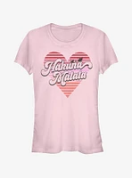 Disney The Lion King Hakuna Heart Girls T-Shirt