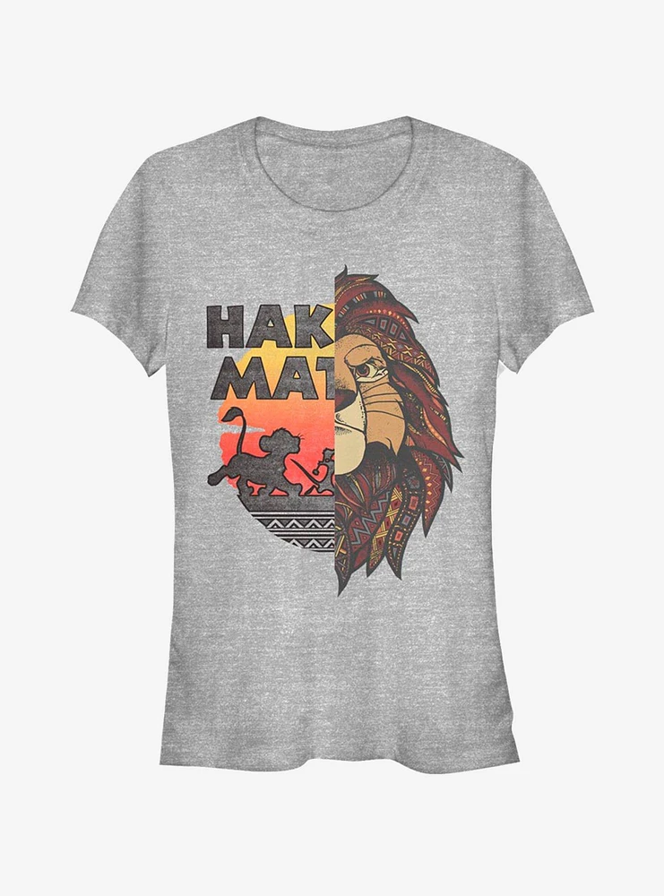 Disney The Lion King Split Girls T-Shirt