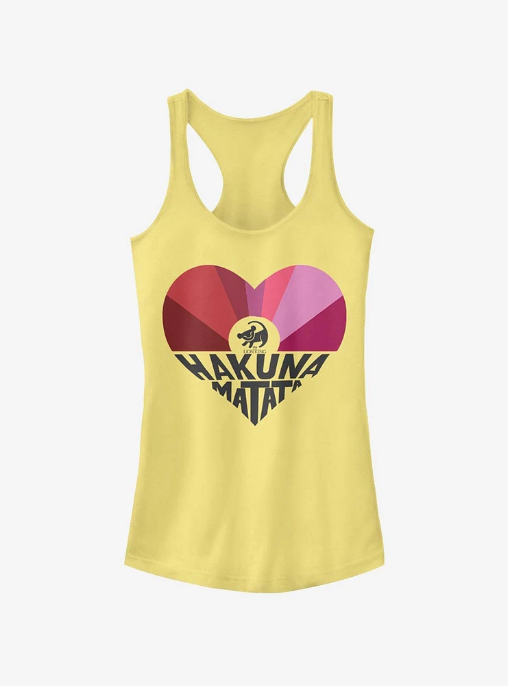 Disney The Lion King Hakuna Rainbow Girls Tank