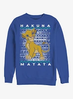 Disney The Lion King Hakuna Simba Crew Sweatshirt