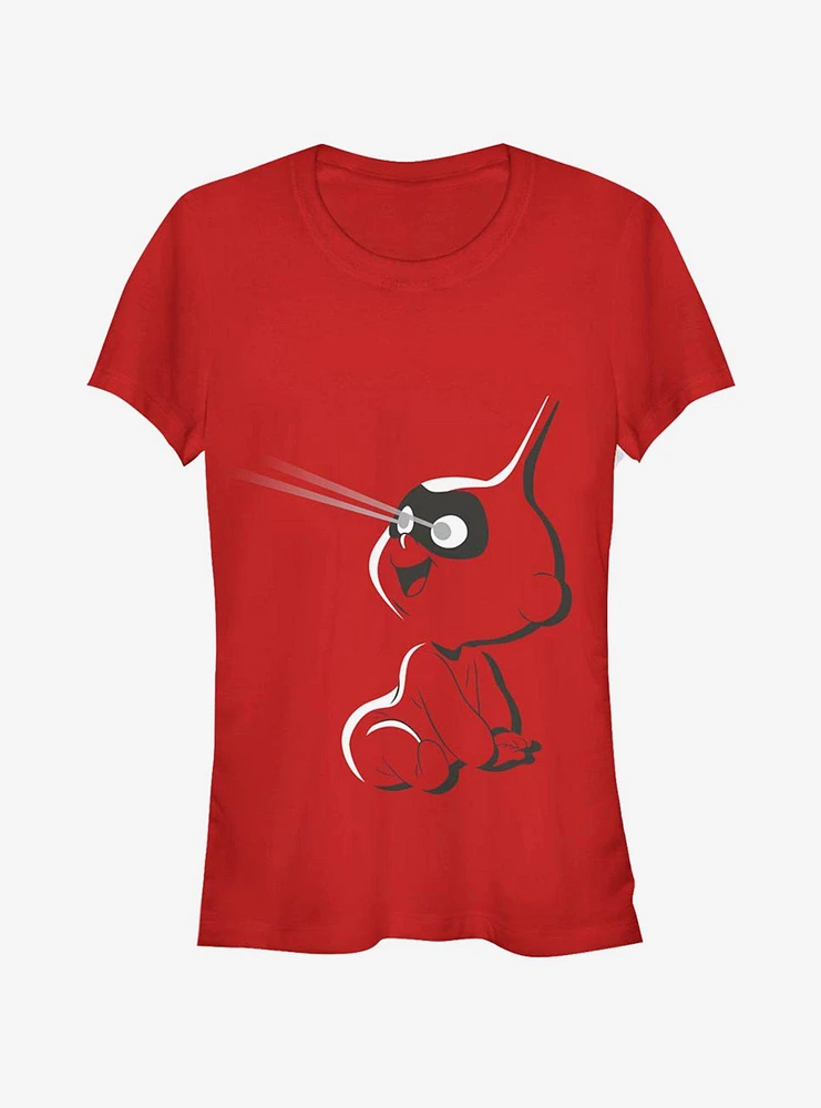 Disney Pixar The Incredibles Laser Burn Girls T-Shirt