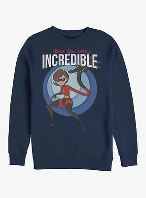 Disney Pixar The Incredibles Incredible Mom Crew Sweatshirt