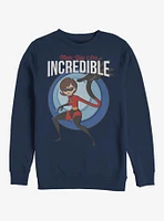 Disney Pixar The Incredibles Incredible Mom Crew Sweatshirt