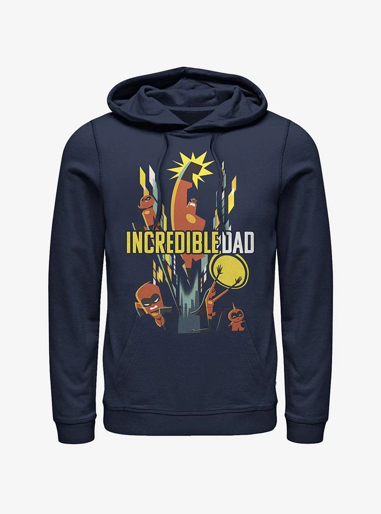 Disney Pixar The Incredibles Dad Family Hoodie