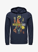 Disney Pixar The Incredibles Dad Family Hoodie