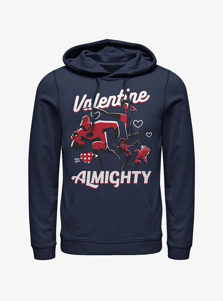 Disney Pixar The Incredibles Valentine Almighty Hoodie