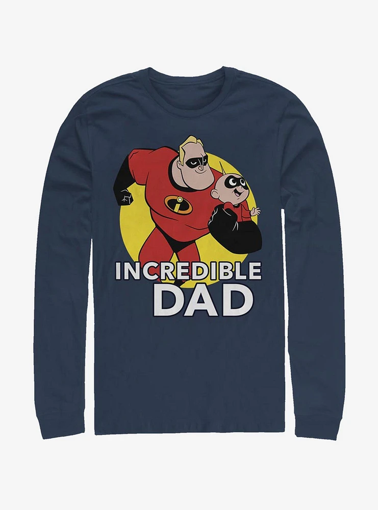 Disney Pixar The Incredibles Best Father Long-Sleeve T-Shirt