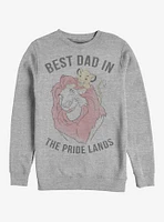 Disney The Lion King Pride Lands Dad Crew Sweatshirt