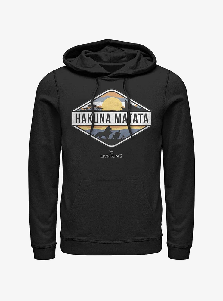 Disney The Lion King Hakuna Matata Emblem Hoodie