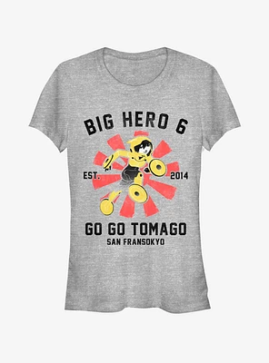 Disney Big Hero 6 Go Collegiate Girls T-Shirt