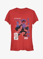 Disney Big Hero 6 Hiro Poster Girls T-Shirt