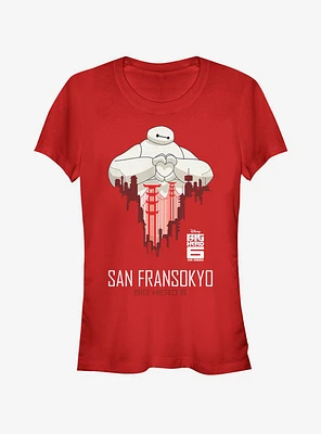 Disney Big Hero 6 SF Love Girls T-Shirt