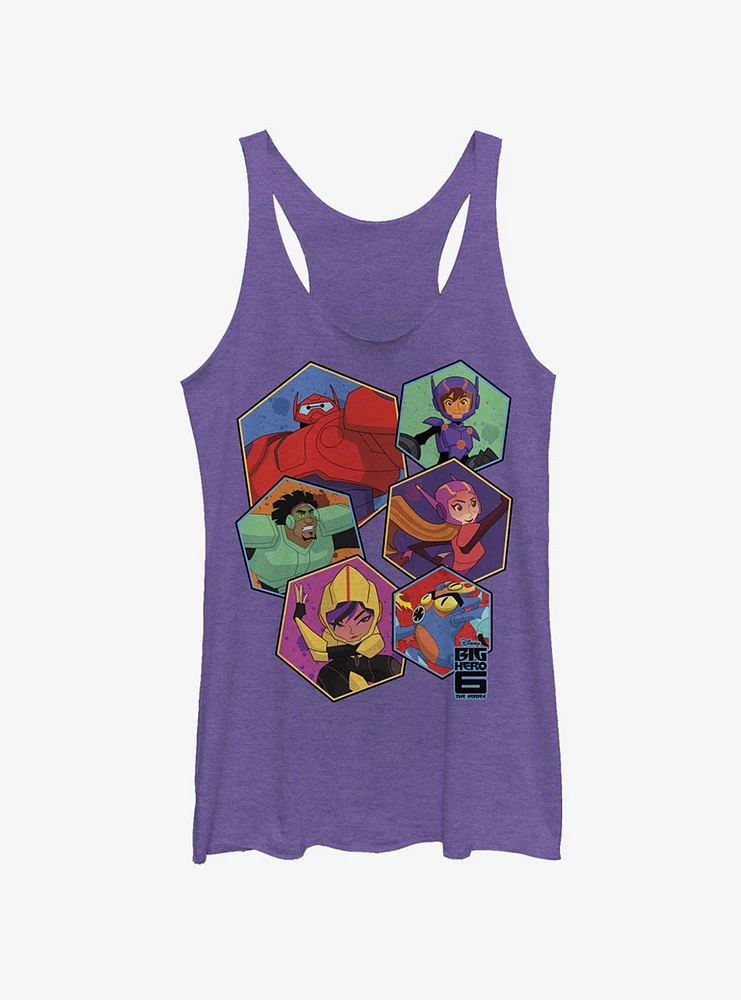 Disney Big Hero 6 Six Hexagon Girls Tank