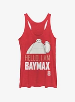 Disney Big Hero 6 Hello Baymax Girls Tank