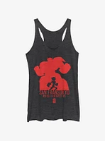 Disney Big Hero 6 Silhouette Baymax Girls Tank