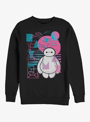 Disney Big Hero 6 Baymax Electric Crew Sweatshirt