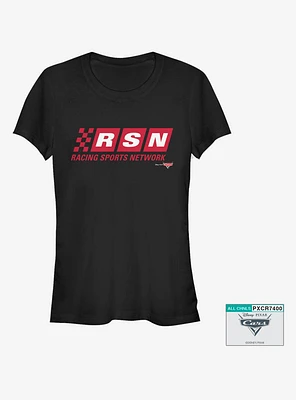 Disney Pixar Cars Racing Sports Network Girls T-Shirt