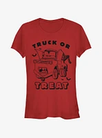 Disney Pixar Cars Truck Or Treat Girls T-Shirt