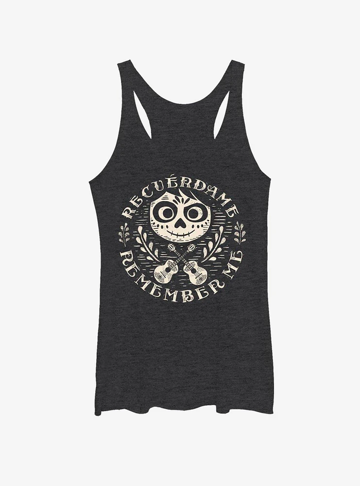 Disney Pixar Coco Circle Remember Girls Tank