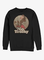 Disney The Emporer's New Groove No Touchy Crew Sweatshirt