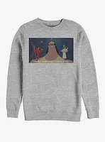 Disney The Emporer's New Groove So Confused Crew Sweatshirt