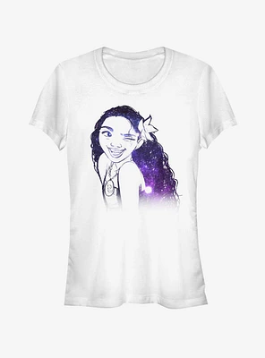 Disney Moana Constellation Hair Girls T-Shirt