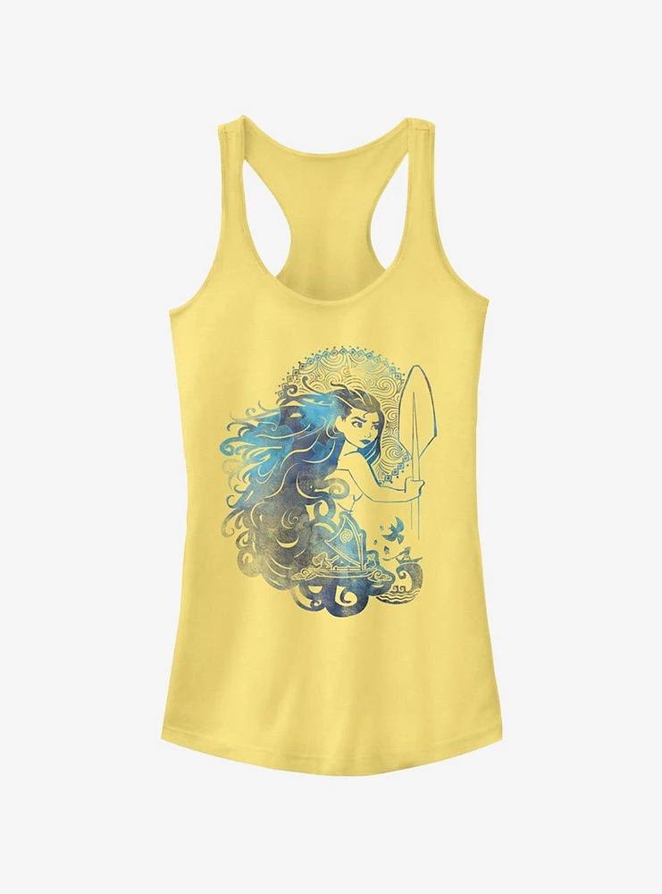 Disney Moana Hair Girls Tank