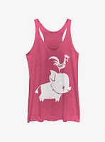 Disney Moana Pua And Hei Girls Tank