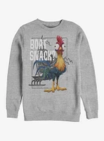 Disney Moana Boat Snack Crew Sweatshirt