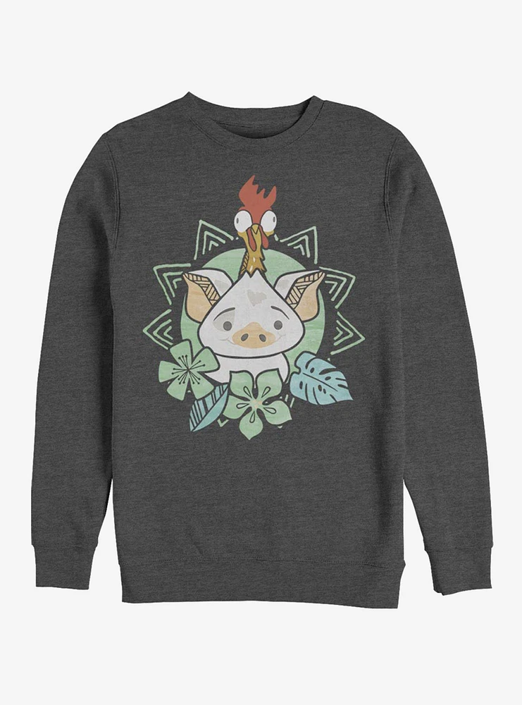 Disney Moana Island Pals Crew Sweatshirt