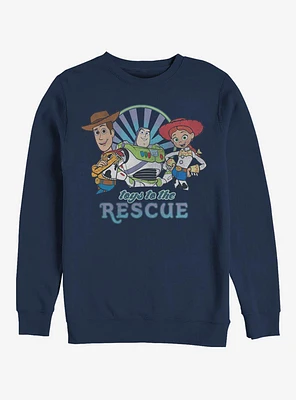 Disney Pixar Toy Story 4 Rescue Crew Sweatshirt