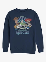 Disney Pixar Toy Story 4 Rescue Crew Sweatshirt