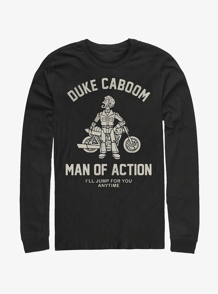 Disney Pixar Toy Story 4 Duke Caboom Long-Sleeve T-Shirt